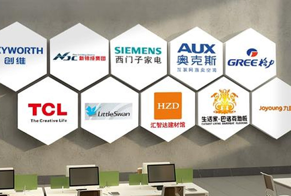 企业合作伙伴文化墙