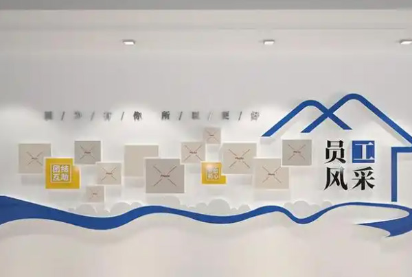 企业员工风采文化墙